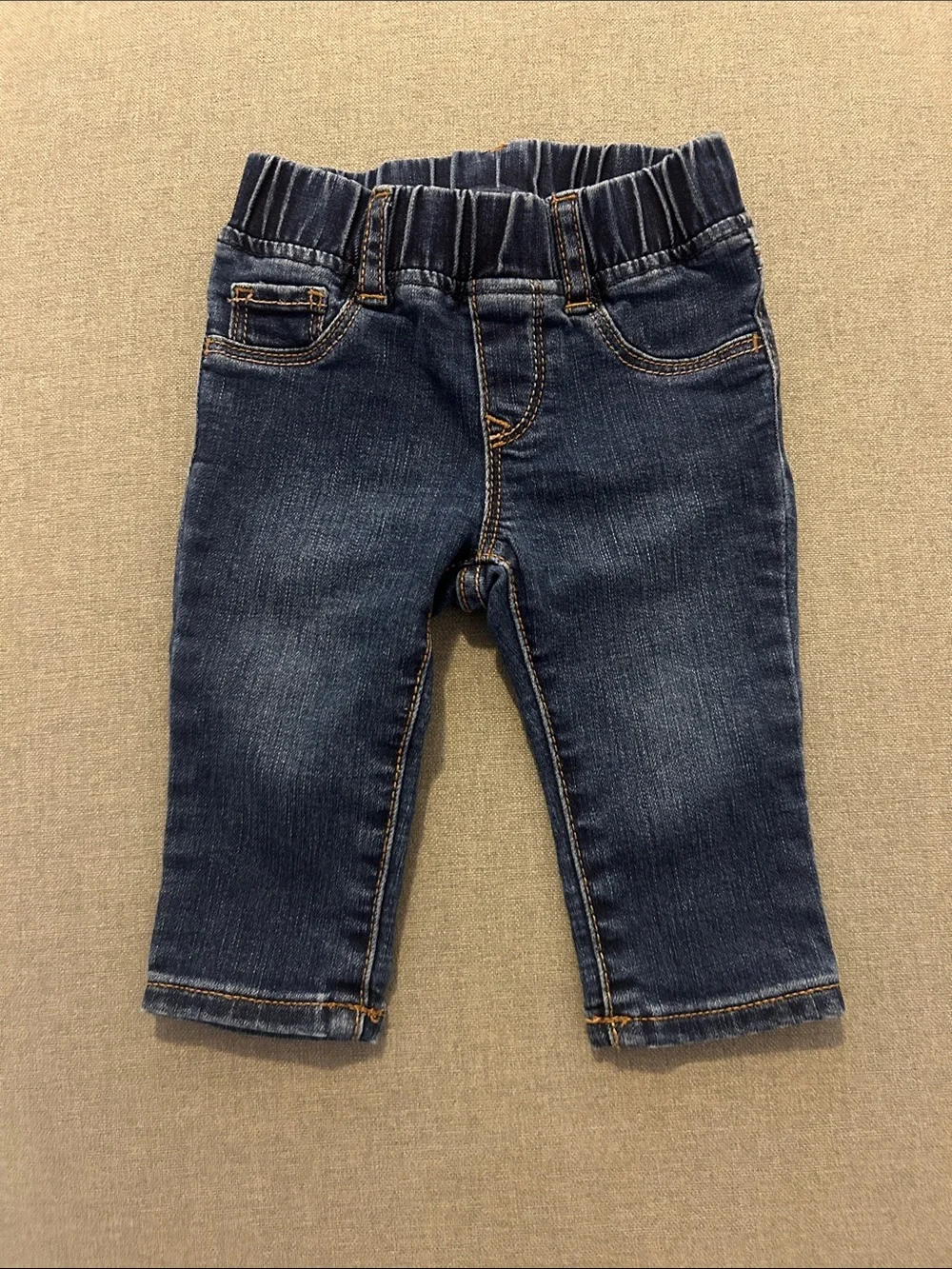 Baby Gap Set of 2 Stretch Denim Jeggings - Light Blue & Dark Blue